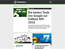Tablet Screenshot of freeware.de