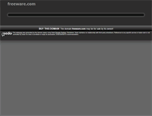 Tablet Screenshot of freeware.com